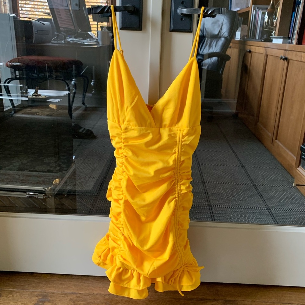 NEW W/ TAGS yellow dress